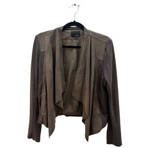 Edyson Suede Jacket Brown Chocolate Size L
